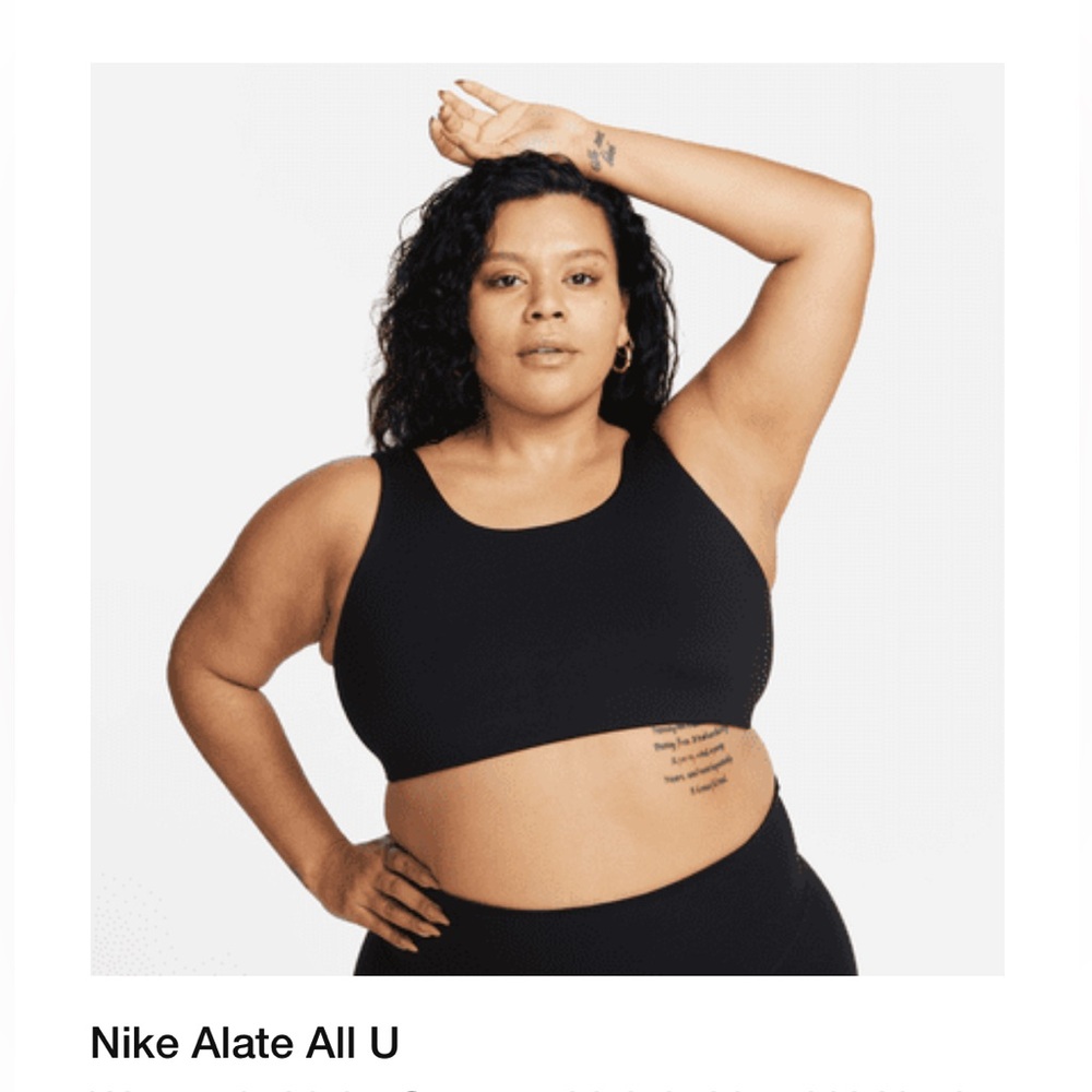 Black Nike Sports Bra